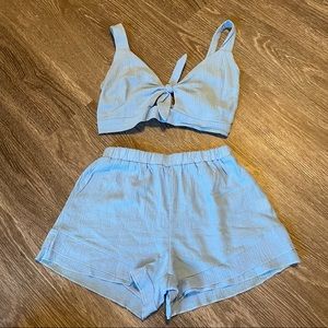 Zaful Blue Summer Set